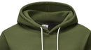 Fleece Plain Hoodie