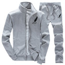 2 Pcs Mens Cotton Fleece Dri Fit Printed Track Suit  Best Looking