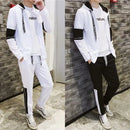2 Pcs Men,s Polyester Printed Track Suit Impress to Everyone{shirt+trouser+jacket}