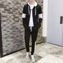 2 Pcs Men,s Polyester Printed Track Suit Impress to Everyone{shirt+trouser+jacket}