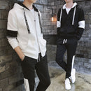 2 Pcs Men,s Polyester Printed Track Suit Impress to Everyone{shirt+trouser+jacket}