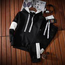 2 Pcs Men,s Polyester Printed Track Suit Impress to Everyone{shirt+trouser+jacket}