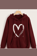 Heart Hoodie –