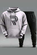 Trendy Printed Hoodie Track Suit for Men