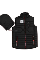 1 Pc Men's Printed Sleeveless Jacket