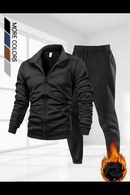 2 Pcs Men's Fleece Zipper Track Suit